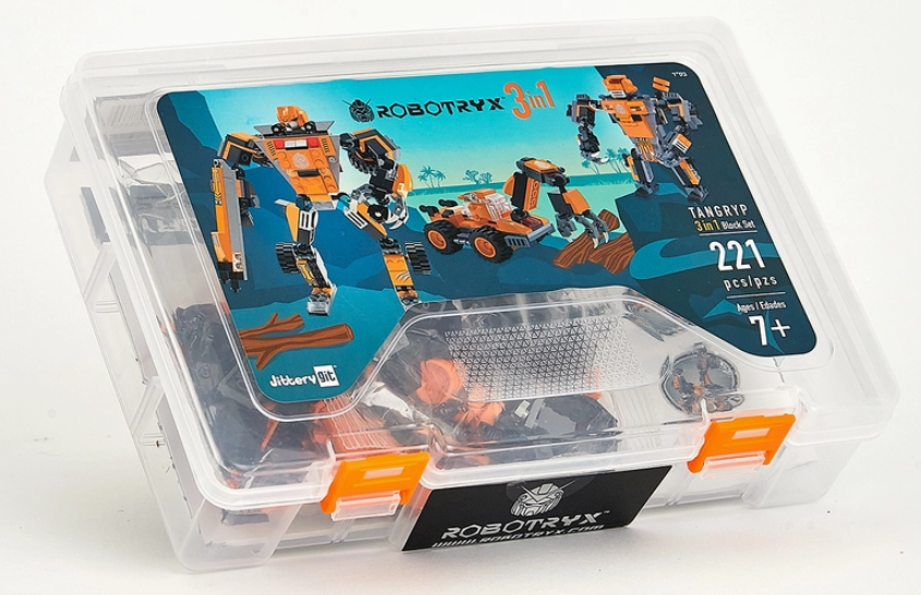 3-In-1 Toy Building Set Robotryx Tangryp 221Pc – Inspired New Ulm