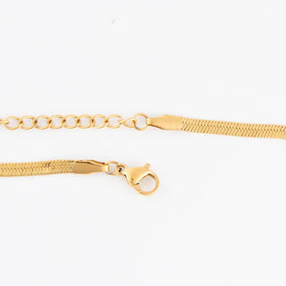 10070 Snake Chain Gold 18" Necklace 5H6