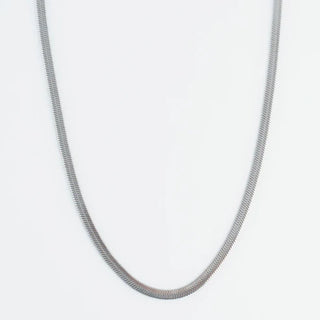 10071 Snake Chain Silver 18" Necklace 5H6