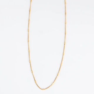 10190 Narelle Waterproof Bar Satellite Chain Gold Nk 5H6