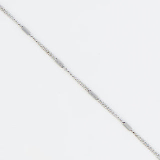 10191 Narelle Waterproof Bar Satellite Chain Silver Nk 5H6