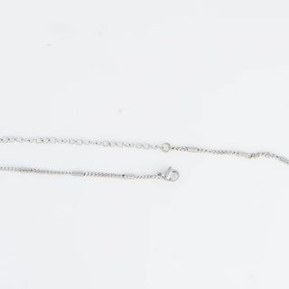 10191 Narelle Waterproof Bar Satellite Chain Silver Nk 5H6