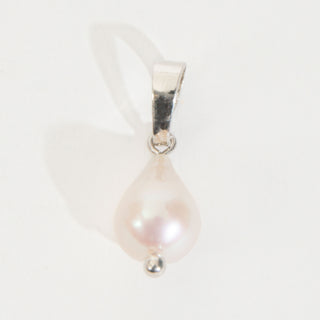 10651-Freshwater Pearl Silver Charm #10651