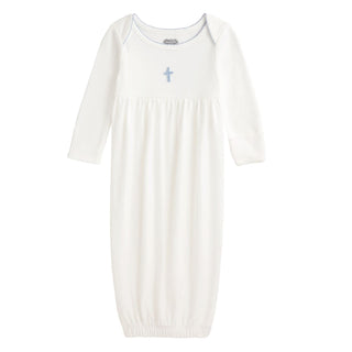 Blue Crochet Cross Gown #10800136B-03