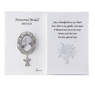 Memorial Bridal Pin Acetate Box #13359