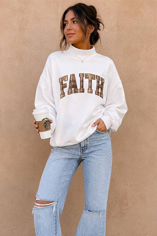 MN6142 Sweatshirt Faith Ivory