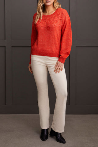 1960O 3976 Sweater Crimson