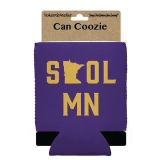 MN SKOL 12 oz Can Koozie
