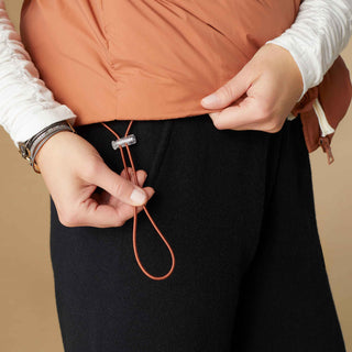 2439086 Down Vest Rust