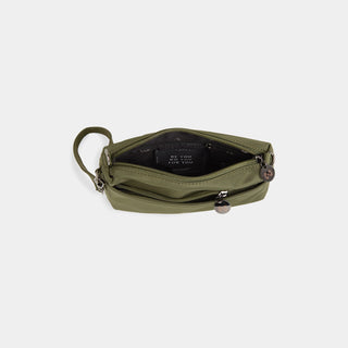 2438305A The Little Stash Bag + Crossbody Olive