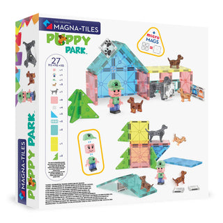 Magna-Tiles - Puppy Park Set Pkg/27 #252027DD