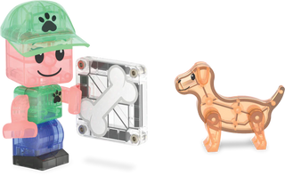 Magna-Tiles - Puppy Park Set Pkg/27 #252027DD