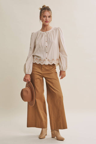 J4539T Blouse Latte