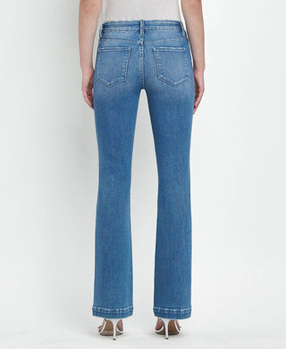F5545 MID RISE BOOTCUT JEANS / 24