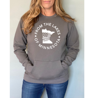 From The Lakes Of MN - Pocket Sweatshirt