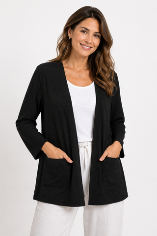 T305 Cardigan Black