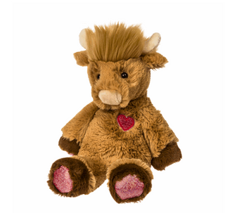 Marshmallow Junior Honey Highland Cow #38143