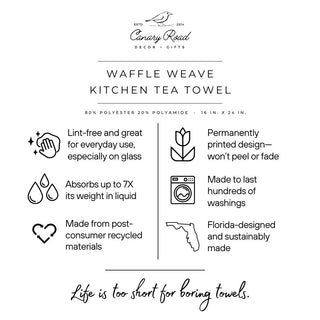 Neutral Boho|Autumn Leaves Kitchen Towel