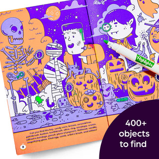 Neon Halloween Hidden Pictures Puzzles