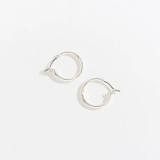40250-30 Large Click Hoop Ear Sense Silver Ear 5H6