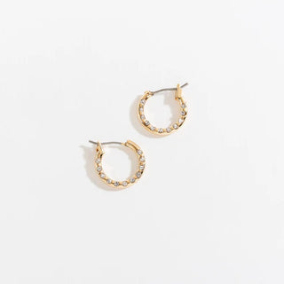 40251-30 Hoop W/Stone Ear Sense Gold Ear 5H6