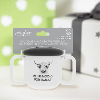 ANT - Moo-d For Snacks - Silicone Snack Bowl W/Lid #41258