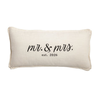 Mr. & Mrs. 2026 Lumbar Pillow #41601170L