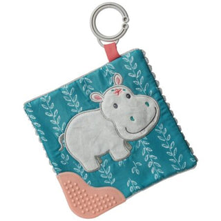 Jewel Hippo Crinkle Teether #44651