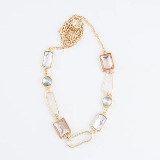 52637 Miko Linked Shape Gold 17" Nk 5H6