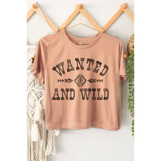 Wanted & Wild Crop Top Burnt Orange