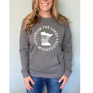 From The Lakes Of MN - Pocket Sweatshirt