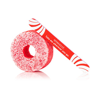 Candy Cane Holiday Pedipop Pedi Buffer & Nail File Christmas #AST-HOLPPCC