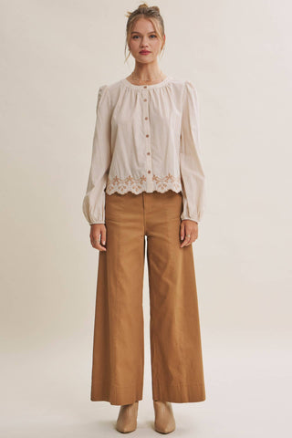 J4539T Blouse Latte