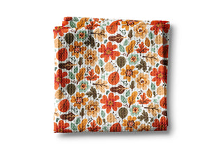 Autumn Floral Kitchen Towel