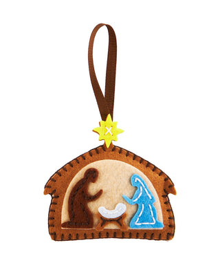 DIY Nativity Felt Ornament #645291