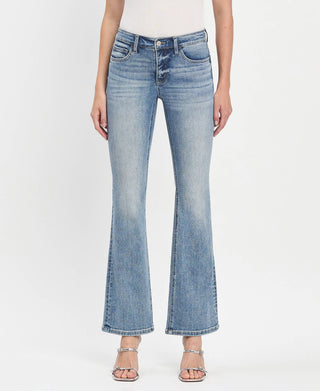 T6460 Jeans Mid Rise Futuristic