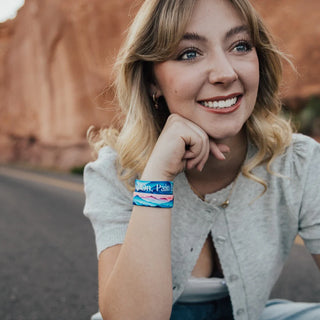 Hold On, Pain Ends Affirmation Bracelet #IA-HOPE