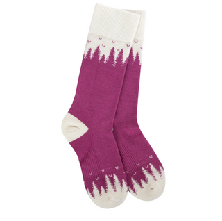 75277 WSWWOOD Boysenberry Socks