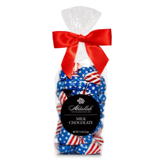 7.5 oz Patriotic Celebration Hearts, Milk Chocolate #0742