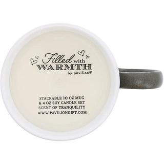 FW - Retirement - Stacking Mug & Candle Set 100% Soy Wax Scent: Tranquility #78315