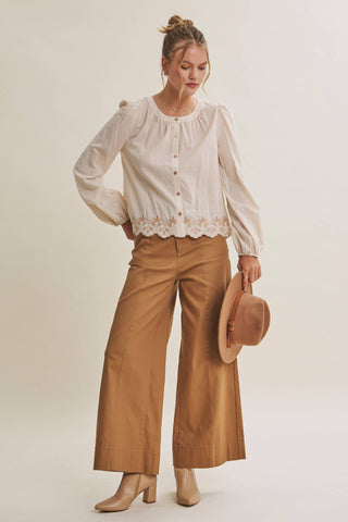 J4539T Blouse Latte