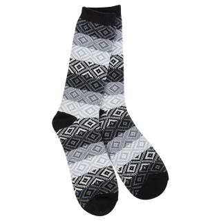 75648 Weekend Gem Crew Black Multi Socks