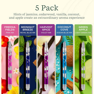 Scented Lava Pen Set - 5-Pack Brights #LL-12-3102