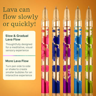Scented Lava Pen Set - 5-Pack Brights #LL-12-3102