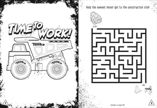 Tonka: In The Zone: Coloring & Activity