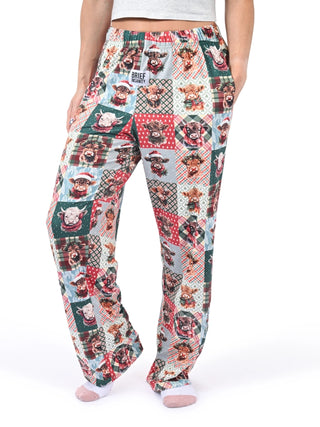 XMS512 Pants Christmas Cows