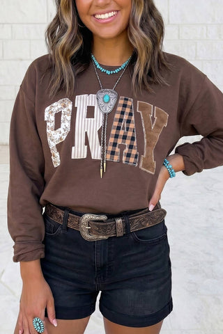 P1017-S Sweatshirt Coffee