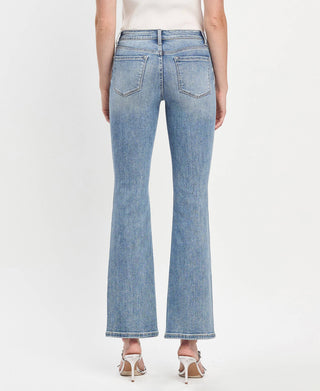 T6460 Jeans Mid Rise Futuristic