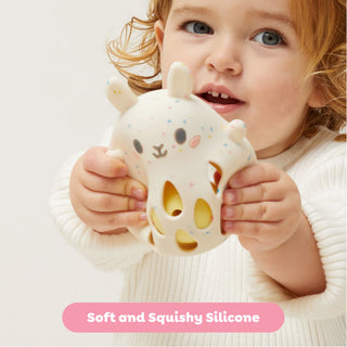 Silicone Rattle - Bunny #1-1017