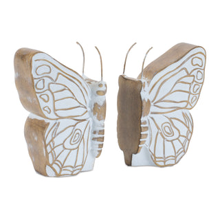 Butterfly Bookend Set/2 #96393